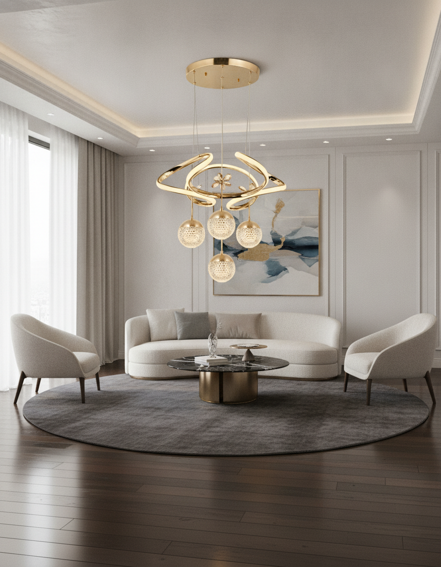 Serenelle Avize Gold