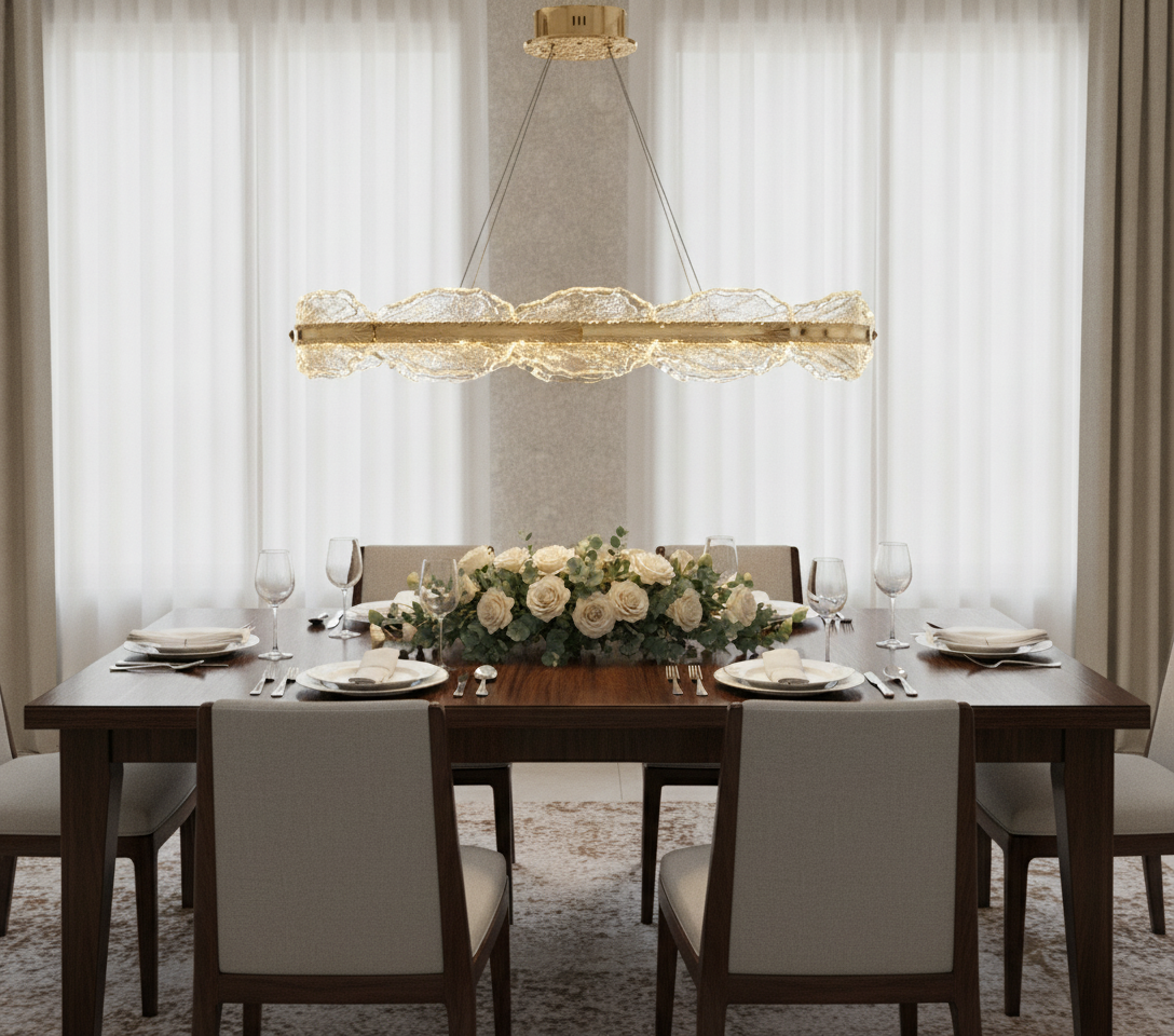Nivelle 110Cm Yemek Masası Avizesi