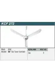Vanti Kcf272 Sac Tavan Vantilatörü