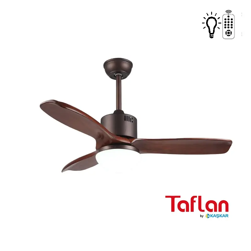 Taflan - Kaşkar F42206 Uzaktan Kumandalı Lambalı Tavan Vantilatörü