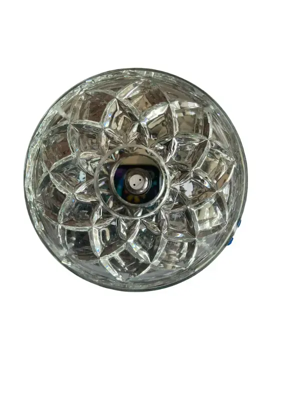 Dekoratif Yuvarlak Kristal Cam Spot Kasa G4 Duylu